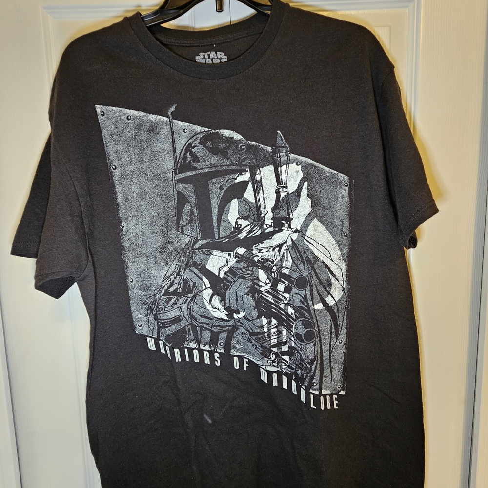 Star Wars Black Boba Fett Graphic T-Shirt